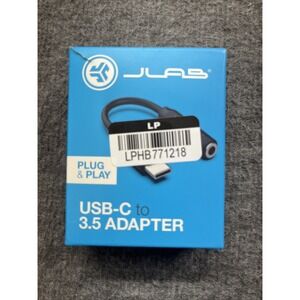 JLab USB-C‎ to 3.5 AUX Adapter